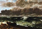 The Stormy Sea(or The Wave Gustave Courbet